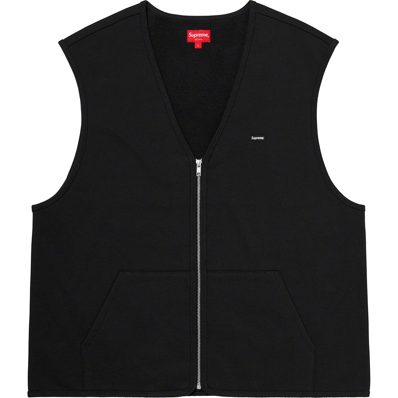 Zip Up Sweat Vest view 7